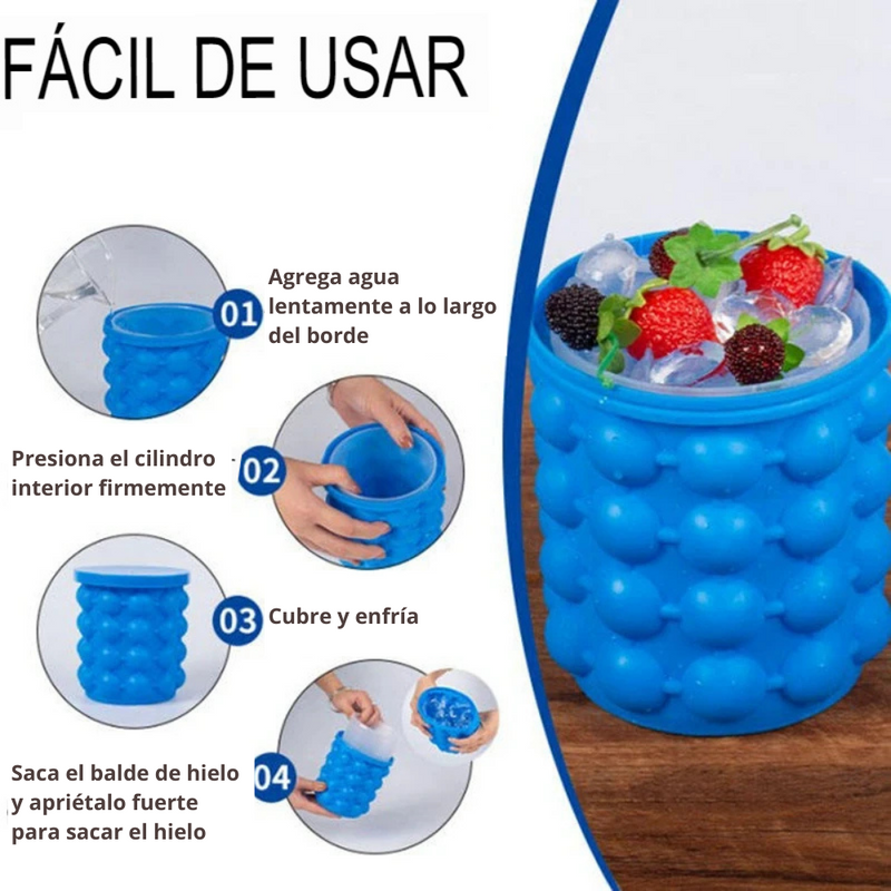 Cubeta de Hielo IceWave 2 en 1