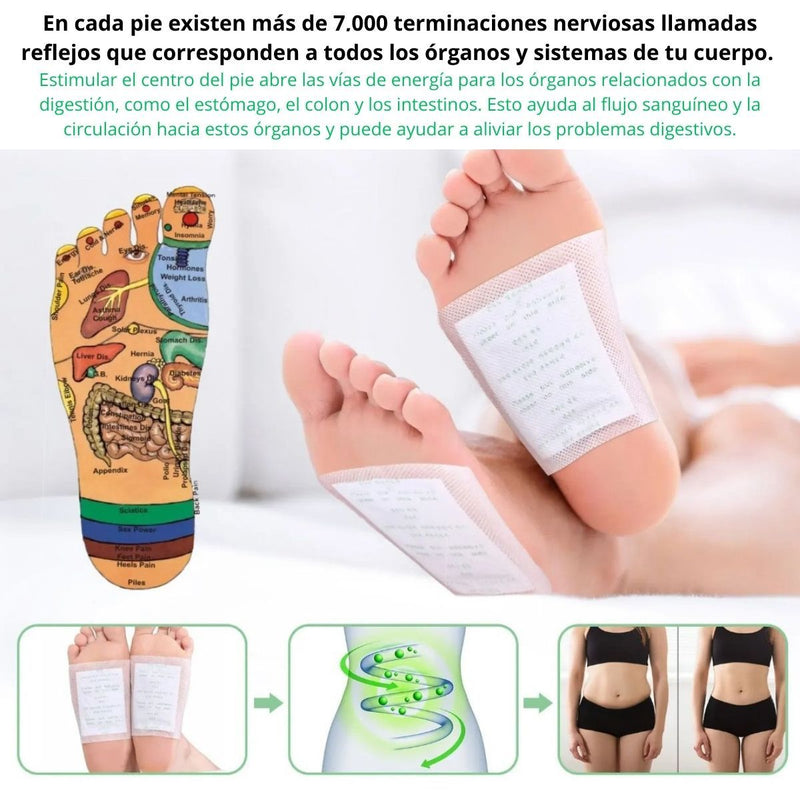 Esencia del Bienestar Adesivo Detox para los Pies